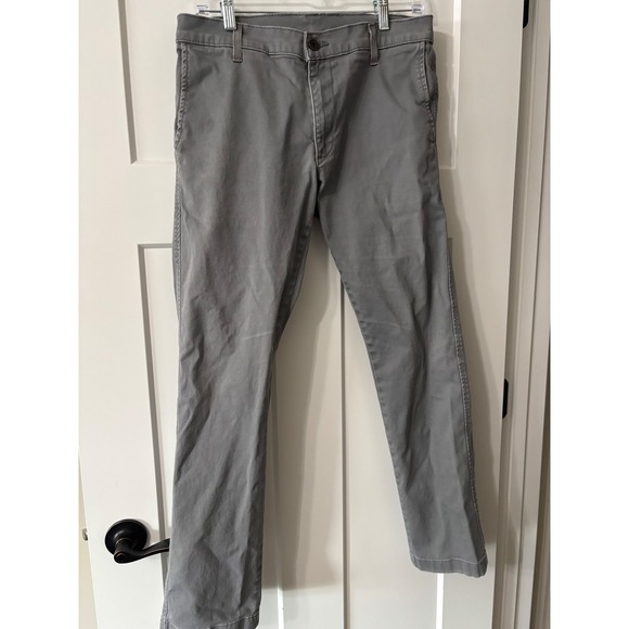 The Kennedy Denim Co. Other - Kennedy Denim Co Mens Grey Chino Pants Size 32 Made in USA‎ Cotton Lycra Blend